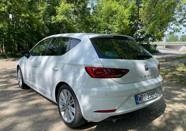 Seat Leon cena 51900 przebieg: 196000, rok produkcji 2017 z Warszawa małe 154